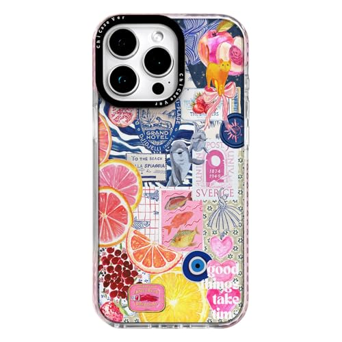 ChiCaseVer Schutzhülle für iPhone 13 Mini, Citrus Coastal Vintage Postcards Y2K, Militärqualität, Fallschutz, niedlich, weich, dünn, TPU, mit Kameraschutz für Frauen und Mädchen ChiCaseVer Schutzhülle für iPhone 13 Mini, Citrus Coastal Vintage Postcards Y2K, Militärqualität, Fallschutz, niedlich, weich, dünn, TPU, mit Kameraschutz für Frauen und Mädchen von ChiCaseVer