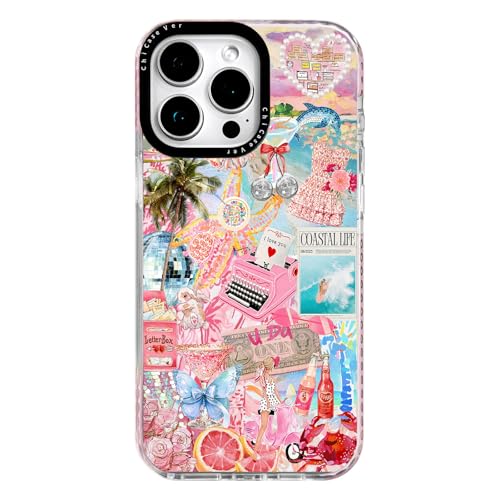 ChiCaseVer Schutzhülle für iPhone 13 Mini, Motiv: Küstenleben, tropische Collage, Fallschutz in Militärqualität, niedlich, weich, dünn, TPU, mit Kameraschutz für Frauen und Mädchen ChiCaseVer Schutzhülle für iPhone 13 Mini, Motiv: Küstenleben, tropische Collage, Fallschutz in Militärqualität, niedlich, weich, dünn, TPU, mit Kameraschutz für Frauen und Mädchen von ChiCaseVer