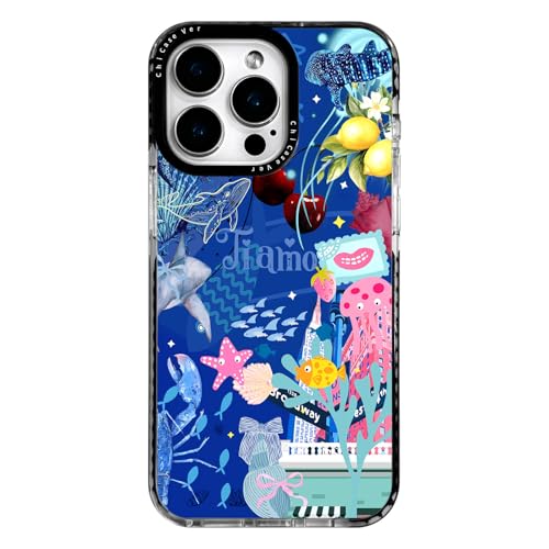 ChiCaseVer Schutzhülle für iPhone 13 Pro Max, Ozean-Abenteuer-Collage-Muster mit Hummer, Fallschutz in Militärqualität, niedlich, weich, dünn, TPU, mit Kameraschutz für Frauen und Mädchen ChiCaseVer Schutzhülle für iPhone 13 Pro Max, Ozean-Abenteuer-Collage-Muster mit Hummer, Fallschutz in Militärqualität, niedlich, weich, dünn, TPU, mit Kameraschutz für Frauen und Mädchen von ChiCaseVer