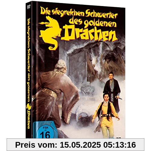 Die siegreichen Schwerter des goldenen Drachen - Limited Mediabook - Cover A - Blu-ray & DVD Die siegreichen Schwerter des goldenen Drachen - Limited Mediabook - Cover A - Blu-ray & DVD von Chiao Chuang