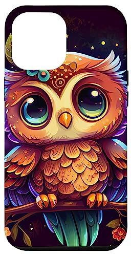 Hülle für iPhone 12 Pro Max Süße Eule im Chibi-Stil mit himmlischen Elementen Hülle für iPhone 12 Pro Max Süße Eule im Chibi-Stil mit himmlischen Elementen von Chibi Owl Merch