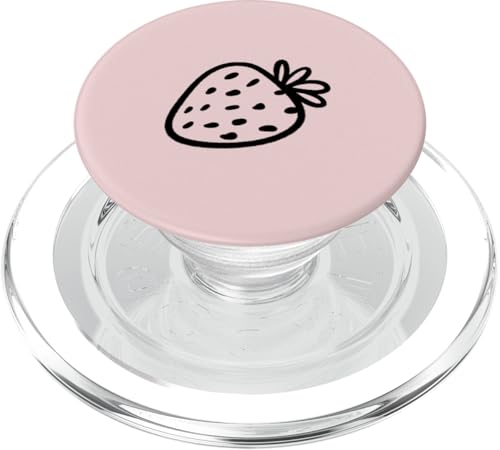 Niedliches Erdbeerfrucht-Kunstwerk für den Sommer PopSockets PopGrip für MagSafe Niedliches Erdbeerfrucht-Kunstwerk für den Sommer PopSockets PopGrip für MagSafe von Chic Fruits and Summer Pattern Designs