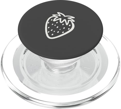 Niedliches Erdbeerfrucht-Kunstwerk für den Sommer PopSockets PopGrip für MagSafe Niedliches Erdbeerfrucht-Kunstwerk für den Sommer PopSockets PopGrip für MagSafe von Chic Fruits and Summer Pattern Designs