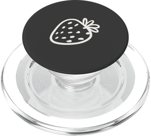 Niedliches Erdbeerfrucht-Kunstwerk für den Sommer PopSockets PopGrip für MagSafe Niedliches Erdbeerfrucht-Kunstwerk für den Sommer PopSockets PopGrip für MagSafe von Chic Fruits and Summer Pattern Designs