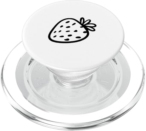 Niedliches Erdbeerfrucht-Kunstwerk für den Sommer PopSockets PopGrip für MagSafe Niedliches Erdbeerfrucht-Kunstwerk für den Sommer PopSockets PopGrip für MagSafe von Chic Fruits and Summer Pattern Designs