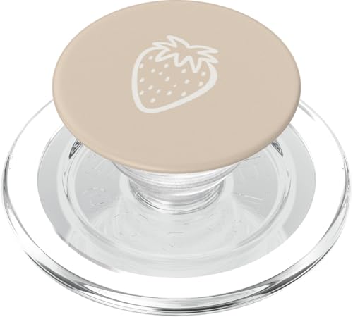 Niedliches Erdbeerfrucht-Kunstwerk für den Sommer PopSockets PopGrip für MagSafe Niedliches Erdbeerfrucht-Kunstwerk für den Sommer PopSockets PopGrip für MagSafe von Chic Fruits and Summer Pattern Designs