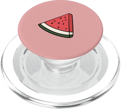 Niedliches Wassermelonen-Frucht-Kunstwerk für den Sommer PopSockets PopGrip für MagSafe Niedliches Wassermelonen-Frucht-Kunstwerk für den Sommer PopSockets PopGrip für MagSafe von Chic Fruits and Summer Pattern Designs