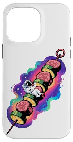 Astronaut Weltraum Hähnchen Grill Planet Sterne BBQ Hülle für iPhone 14 Pro Max von Chicken BBQ Lover Gifts
