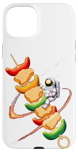 Astronaut Weltraum Hähnchen Grill Planet Sterne BBQ Hülle für iPhone 15 Plus Astronaut Weltraum Hähnchen Grill Planet Sterne BBQ Hülle für iPhone 15 Plus von Chicken BBQ Lover Gifts