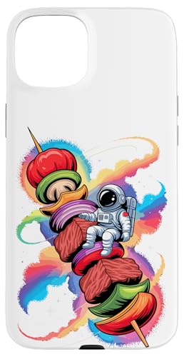 Astronaut Weltraum Hähnchen Grill Planet Sterne BBQ Hülle für iPhone 15 Plus Astronaut Weltraum Hähnchen Grill Planet Sterne BBQ Hülle für iPhone 15 Plus von Chicken BBQ Lover Gifts