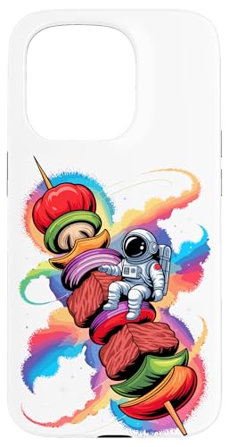 Astronaut Weltraum Hähnchen Grill Planet Sterne BBQ Hülle für iPhone 15 Pro Astronaut Weltraum Hähnchen Grill Planet Sterne BBQ Hülle für iPhone 15 Pro von Chicken BBQ Lover Gifts