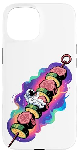 Astronaut Weltraum Hähnchen Grill Planet Sterne BBQ Hülle für iPhone 15 Astronaut Weltraum Hähnchen Grill Planet Sterne BBQ Hülle für iPhone 15 von Chicken BBQ Lover Gifts
