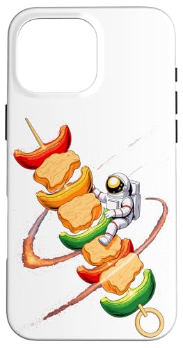 Astronaut Weltraum Hähnchen Grill Planet Sterne BBQ Hülle für iPhone 16 Pro Max Astronaut Weltraum Hähnchen Grill Planet Sterne BBQ Hülle für iPhone 16 Pro Max von Chicken BBQ Lover Gifts