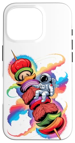 Astronaut Weltraum Hähnchen Grill Planet Sterne BBQ Hülle für iPhone 16 Pro Astronaut Weltraum Hähnchen Grill Planet Sterne BBQ Hülle für iPhone 16 Pro von Chicken BBQ Lover Gifts