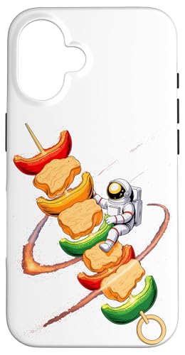Astronaut Weltraum Hähnchen Grill Planet Sterne BBQ Hülle für iPhone 16 Astronaut Weltraum Hähnchen Grill Planet Sterne BBQ Hülle für iPhone 16 von Chicken BBQ Lover Gifts