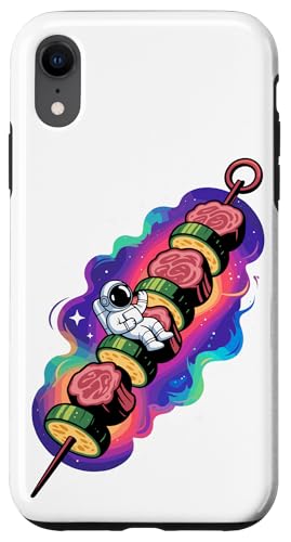 Astronaut Weltraum Hähnchen Grill Planet Sterne BBQ Hülle für iPhone XR Astronaut Weltraum Hähnchen Grill Planet Sterne BBQ Hülle für iPhone XR von Chicken BBQ Lover Gifts