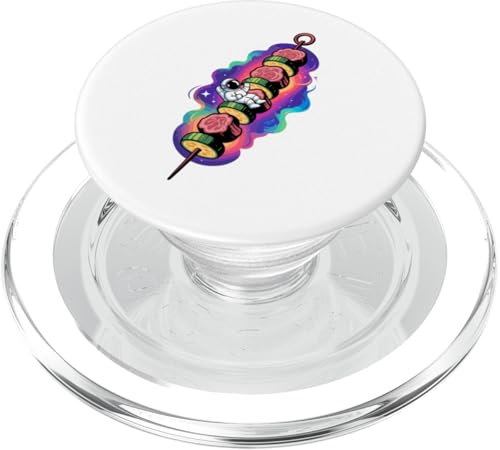 Astronaut Weltraum Hähnchen Grill Planet Sterne BBQ PopSockets PopGrip für MagSafe Astronaut Weltraum Hähnchen Grill Planet Sterne BBQ PopSockets PopGrip für MagSafe von Chicken BBQ Lover Gifts