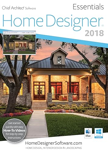 Home Designer Essentials 2018- Mac Download [Download] von Chief Architect