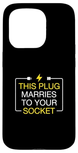 Dieser Stecker passt zu Ihrer Steckdose. Lustige Elektrikermeister Hülle für iPhone 15 Pro von Chief Electrician Journey