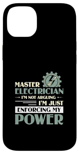 Elektrikermeister Ich streite nicht Lustiger Elektroingenieur Hülle für iPhone 14 Plus Elektrikermeister Ich streite nicht Lustiger Elektroingenieur Hülle für iPhone 14 Plus von Chief Electrician Journey