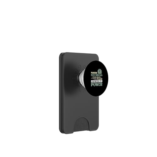 Elektrikermeister Ich streite nicht Lustiger Elektroingenieur PopSockets PopWallet für MagSafe Elektrikermeister Ich streite nicht Lustiger Elektroingenieur PopSockets PopWallet für MagSafe von Chief Electrician Journey