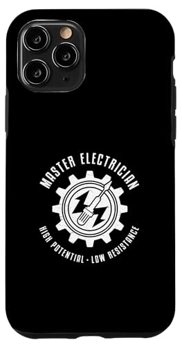 Elektromeister, hohe Potenzialelektrik mit niedrigem Widerstand Hülle für iPhone 11 Pro Elektromeister, hohe Potenzialelektrik mit niedrigem Widerstand Hülle für iPhone 11 Pro von Chief Electrician Journey
