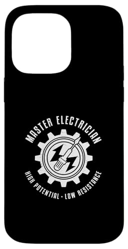 Elektromeister, hohe Potenzialelektrik mit niedrigem Widerstand Hülle für iPhone 14 Pro Max Elektromeister, hohe Potenzialelektrik mit niedrigem Widerstand Hülle für iPhone 14 Pro Max von Chief Electrician Journey