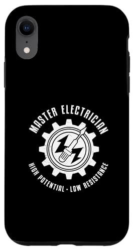 Elektromeister, hohe Potenzialelektrik mit niedrigem Widerstand Hülle für iPhone XR Elektromeister, hohe Potenzialelektrik mit niedrigem Widerstand Hülle für iPhone XR von Chief Electrician Journey