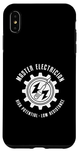 Elektromeister, hohe Potenzialelektrik mit niedrigem Widerstand Hülle für iPhone XS Max Elektromeister, hohe Potenzialelektrik mit niedrigem Widerstand Hülle für iPhone XS Max von Chief Electrician Journey