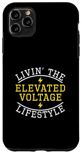 Erleben Sie den Hochspannungs-Lifestyle für Elektrikermeister Hülle für iPhone 11 Pro Max von Chief Electrician Journey
