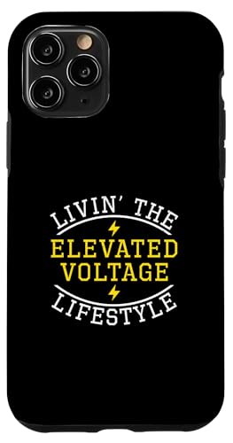 Erleben Sie den Hochspannungs-Lifestyle für Elektrikermeister Hülle für iPhone 11 Pro von Chief Electrician Journey