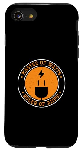 Master Of Watt Lineal Of Amps Elektriker Meister Elektriker Hülle für iPhone SE (2020) / 7 / 8 von Chief Electrician Journey