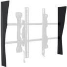 Chief FCA106 - Montagekomponente (zweiseitige Abdeckung) für flat panel - Schwarz - Wandmontage von Chief