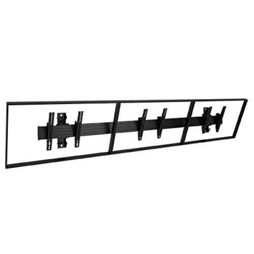 Chief LWM3X1U Menu Board Display-Wandhalterung, Querformat, Schwarz (40 bis 55) von Chief