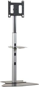 Chief PF1-U - Aufstellung für Flat Panel (ausziehbar) - Aluminium - Schwarz - Bodenaufstellung von Chief