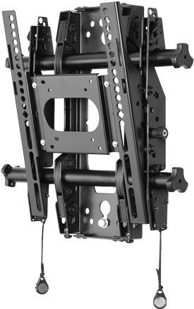 Chief Small Tilt Wall Mount Single Stud - Befestigungskit für LCD-Display - Schwarz - Bildschirmgröße: 61-81.3 cm (24-32) von Chief