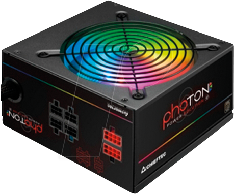 CFT CTG-750C-RGB - Chieftec Photon Serie CTG-750C-RGB, 650W von Chieftec