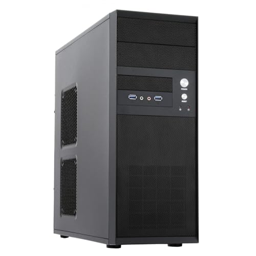 Chieftec CQ-01B-U3-OP Computer case Midi-Tower Black von Chieftec