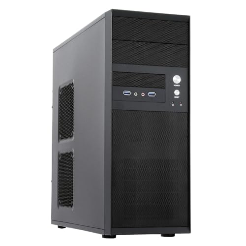 Chieftec CQ-01B-U3-OP Midi Tower Case schwarz von Chieftec