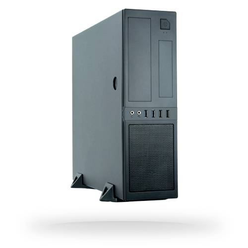 Chieftec CS-12B-300 Mini-Tower PC-Gehäuse Schwarz von Chieftec