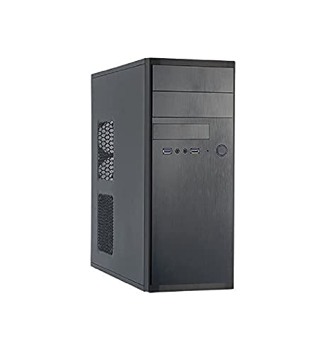 Chieftec HQ-01B Midi-Tower schwarz, PC-Gehäuse, ATX, Micro-ATX, für Haus/Büro, 0,6 mm Chieftec HQ-01B Midi-Tower schwarz, PC-Gehäuse, ATX, Micro-ATX, für Haus/Büro, 0,6 mm von Chieftec