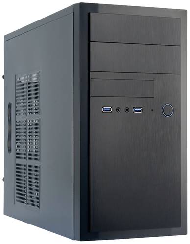 Chieftec HT-01B-OP Mini-Tower PC-Gehäuse Schwarz von Chieftec