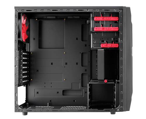 Chieftec LF-02B-OP Midi-Tower PC-Gehäuse Schwarz von Chieftec