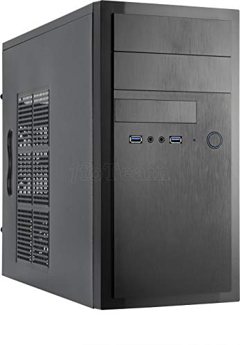 Chieftec LT-01B PC-Gehäuse (mini-ATX, 2x 5,25 externe HDD, 1x 3,5 externe HDD, 2x 3,5 interne HDD, 1x 2,5 interne HDD, 1x USB 3.0, 2x USB 2.0) von Chieftec