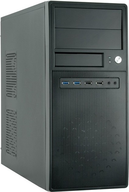 Chieftec Mesh Series CG-04B-OP - Midi Tower - ATX - ohne Netzteil (ATX) - Schwarz - USB/Audio (CG-04B-OP) von Chieftec