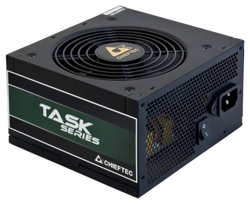 Chieftec Task TPS-600S Netzteil 600 W 20+4 pin ATX ATX Schwarz von Chieftec