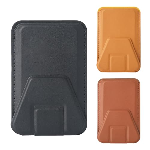 Magnetischer Leder-Telefon-Brieftaschenständer – 2-in-1-Design, verstellbarer Ständer, hält Handy und Karten sicher – ideal für Videoanrufe, Unterhaltung, Büro – Handy-Brieftaschenständer Magnetischer Leder-Telefon-Brieftaschenständer – 2-in-1-Design, verstellbarer Ständer, hält Handy und Karten sicher – ideal für Videoanrufe, Unterhaltung, Büro – Handy-Brieftaschenständer von Chienc
