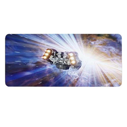 Rutschfestes, professionelles erweitertes Spiel-Mauspad, großes Tastatur-Pad, kompatibel mit optischen, kabelgebundenen und mechanischen Mäusen, verbessertes Spielerlebnis mit glatter Oberfläche und Rutschfestes, professionelles erweitertes Spiel-Mauspad, großes Tastatur-Pad, kompatibel mit optischen, kabelgebundenen und mechanischen Mäusen, verbessertes Spielerlebnis mit glatter Oberfläche und von Chienc