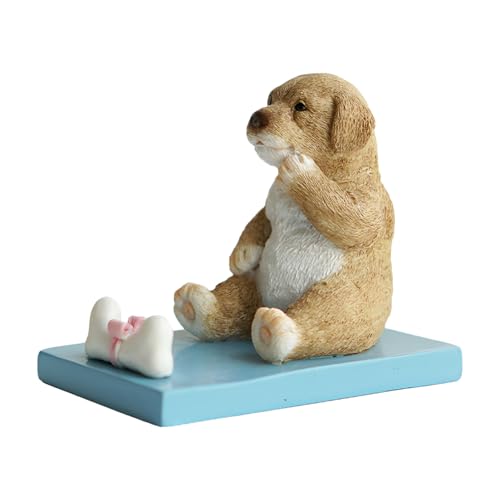 Tier-Telefonständer - Hund & Kaninchen Smartphone-Halter, Cartoon-Harz-Tischständer, universelle Handyhalterung Tier-Telefonständer - Hund & Kaninchen Smartphone-Halter, Cartoon-Harz-Tischständer, universelle Handyhalterung von Chienc