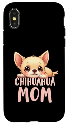 Chihuahua, Mutter, Hund, Chihuahua, Mama, niedlicher Welpe Hülle für iPhone X/XS Chihuahua, Mutter, Hund, Chihuahua, Mama, niedlicher Welpe Hülle für iPhone X/XS von Chihuahua Fun Designs
